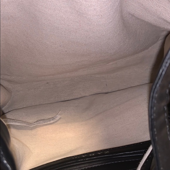 Zara TRF black fringe bag - Picture 12 of 14